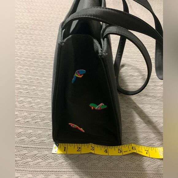 Black Purse with Stitched Sandals - Fun Fashion - Picture 9 of 9